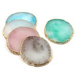 5 Colors Resin Nail Art Palette, Roucerlin Fashionable Gel Nail Polish Mixing Plate, Portable Drawing Color Pallet, Premium Nail Art Display Board, Practical Cosmetic Manicure Tool