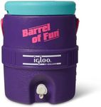 Igloo 2-Gallon Retro Party Water Jug Cooler, Purple