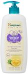 Himalaya Head to Toe Baby Wash with Pure Cow Ghee 400ml|pH5.5|Aloe vera|Soap free|Safe for newborns|For baby's sensitive skin from day 1|No Parabens|No Phthalates|No Sulphates|Dermatologically tested|Pediatrician evaluated