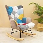 LifeSky Comfy Modern Rocking Chair 