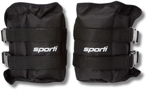 Sporti 10lbs Fitness Ankle Weights - Black - 10 lb
