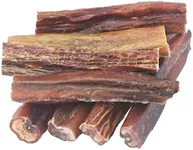 Boulder Dog Food Company Bison Chews, 4 Inches (7 oz) - Bully Sticks for Dogs Made in USA, No Hide Dog Chews, Grain Free Dog Treats, Healthy Dog Treats, Bully Sticks Odor Free, Pizzle Sticks for Dogs