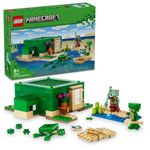 LEGO Minecraft The Turtle Beach House Model 21254 (234 Pieces)