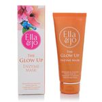 Ella & Jo Glow Up Enzyme Mask with Hyaluronic Acid & Vitamin C, Exfoliating Face Mask with Fruit Extracts, Unclogs Pores, Evens Skin Tone, Reduces Fine Lines, Vegan-Friendly