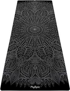 Plyopic Esterilla de Yoga | Antideslizante Colchoneta/Toalla de Lujo. Natural y Ecológica | Ideal para Yoga, Pilates, Ejercicio, Fitness, Hot o Bikram