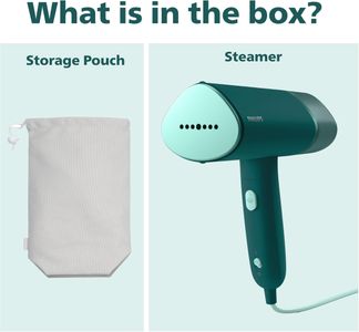Philips Handheld Garment Steamer – 3000 Series, Portable Fabric Care