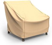 Budge P1W04TNNW1 Sedona Patio Chair Cover Waterproof, Durable, Extra Large, Tan