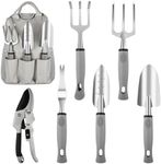 PHIRAH Garden Tool Set, 7PCS Garden