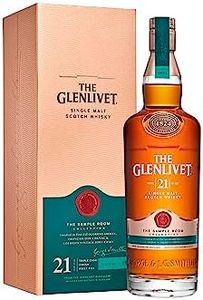 The Glenlivet Archive 21 Year Old Single Malt Scotch Whisky with Gift Box | Triple Matured in Traditional Casks | 43% ABV | 70CL | Fruity and Spicey Notes | Well Balanced Scottish Whisky