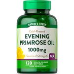 Evening Primrose Oil 1000mg | 120 Softgel Capsules | High Strength Omega 6 and GLA | by Natures Truth