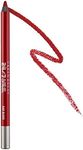 URBAN DECAY 24/7 Glide-On Waterproof Lip Pencil (Bad Blood - Deep Red), Smudge-Proof, Longwearing Lip Liner, Smooth & Creamy Colors, Moisturizing Formula with Vitamin E - 0.04 oz