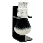 Parker Safety Razor, THE ARCTIC STORM Ultra Soft Synthetic Shaving Brush with Stand