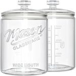 1 Gallon Cookie Jars, 2 Pcs, Large