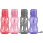 MILTON 4 pack 6 oz Kids Water Bottle for School Leak Free Flip Lid- Portable Small Sports Water Bottle for Adults Carry Strap Party Favors for Kids Treats Prizes Gifts Goodie Bag Stuffers Bulk Pack