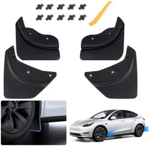 Arcoche Model Y Mud Flaps 2025-2020 Splash Guards No Drilling Accessories Fit for 2025 New Tesla Model Y Juniper
