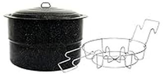 Granite Ware Jar Canner and Rack, 3
