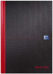 Oxford Black n' Red, A4 Dated Notebook Hardcover, Casebound, Lined (Narrow Ruled), 96 Page, 1 Notebook