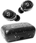 Duet 50 Pro – Sweatproof Wireless Bluetooth Earbuds. 130 Hour Long Battery Life for iPhone, Android. Mini Charging Case, TWS Headphones with Microphone, Gift for Runners