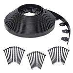 Dimex EasyFlex Plastic No-Dig Landscape Edging Kit, 100-Feet