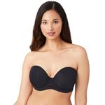 Wacoal Women's Red Carpet Strapless Bra, Black, 40DD