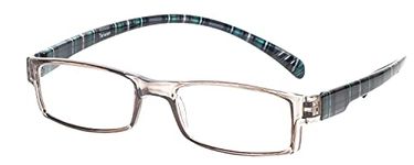 Calabria 762 Neck Hanging Reading Glasses, Plaid, Medium