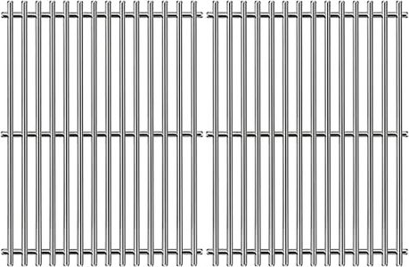 Criditpid 7639 Grill Grates for Weber Spirit I & II 300 Series E310, E320, E330, S310, S320, 17.3" Cooking Grates for Spirit 700, Weber 900, Genesis Silver B/C, Genesis Gold B/C, Genesis Platinum B/C