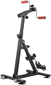 MediPro Pedal Exerciser Bike Hand Arm Leg and Knee Peddler Adjustable Fitness Equipment for Seniors, Elderly | Foot Pedal Exerciser Cycle Leg/Arm Rehabilitation Elderly Training Bike