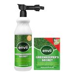 Envii Greenkeeper's Secret - Liquid Lawn Food Improves Lawn Within 7 Days - Treats 150m² (1 Litre + Refill)