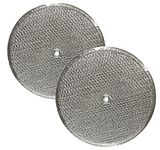 2-Pack Air Filter Factory 9-1/2 Inches Round x 3/32 With Center Hole Range Hood 12-Layer Aluminum Grease Filters