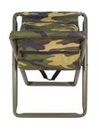 Rothco Deluxe Stool with Pouch, Woodland Camo
