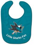 WinCraft NHL San Jose Sharks WCRA2063914 All Pro Baby Bib