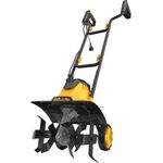 ZEGJAW 14 Inch Electric Tiller Corded, 12 Amp Tiller for Gardening,Garden Rototiller for Soil Digging with Adjustable Wheels