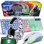 Gaming Keyboard and Mouse Headset a
