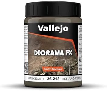 Vallejo VJ26218 Diorama Effects Dark Earth 200ml Miniatures