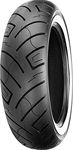 Shinko 777 HD Whitewall Front Motorcycle Tires - 130/90-16 TL 87-4586