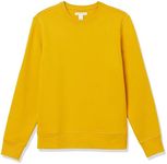 Amazon Essentials Crewneck Fleece Sweatshirt, Gold, M