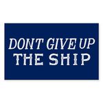 CafePress Commodore Perry Flag Sticker Rectangle Bumper Sticker Car Decal