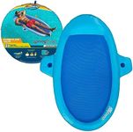 SwimWays Spring Float SunCatcher Inflatable Pool Lounger with Hyper-Flate Valve, Pool Float, 68"L x 34"W x 5.5"H