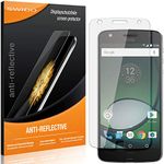 SWIDO Screen Protector for Lenovo Moto Z Play [Pack of 2] Anti-Reflective Matte Anti-Glare High Hardness Protection Against Scratches / Film Screen Protector Tempered Glass Film