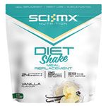 SCI-MX Diet Meal Replacement Shake - Vanilla Flavour - High Protein Shake + 24 Essential Micronutrients - Non-GMO - 2KG (37 servings) 213 calories & 26g of protein per serving