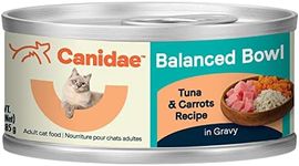 Canidae Balanced Bowl Wet Cat Food, Tuna & Carrots Recipe, 3 oz. (Case of 24)