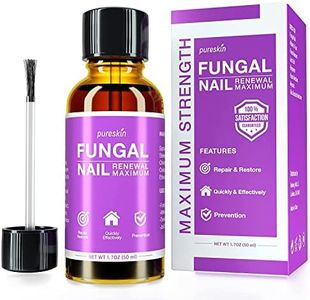 Pureskin Toenail Fungus Treatment, Eliminate Fungus Fungal Nail Repair Care, Fungus Nail Treatment Extra Strength, Accelerate Nails Metabolism, Best for Finger & Toenail Fungus-1 OZ