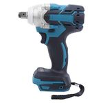 Kadimendium 21V Brushless Impact Wrench Large Torsion Non Slip Handle Rechargeable Cordless Impact Wrench for Makita Battery