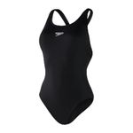 Speedo Women's Eco Endurance+ Power Cross Back Swimsuit | Athletic Fit | Classic Design| Recycled Fabric | Chlorine Resistant | Extra Flexibility, Black, 32