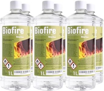 6L Bioethanol fuel liquid for fires Fuel Golden Fire Premium Grade Quality, Clean Burn Bio ethanol
