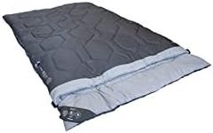 Vango Radiate Double Sleeping Bag, Grey