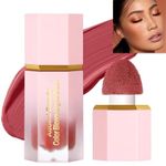 Adbeni Imported Color Bloom Liquid Blush | Long-Lasting Matte Finish, Waterproof Formula, Shade-05