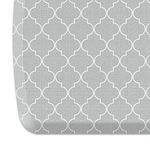 GelPro Kitchen Comfort Mat, Foam, Trellis Light Grey, 20" x 48"