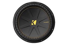 Kicker 50CWCS104 CompC 10" (25cm) subwoofer, SVC, 4ohm, RoHS Compliant