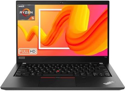 Lenovo Thinkpad T14 Laptop Business, 14" FHD(1920x1080), AMD Ryzen 5 PRO 4650U, 512GB SSD, 16GB RAM, Bluetooth, Qwerty keyboard, Win11 Pro (Renewed)